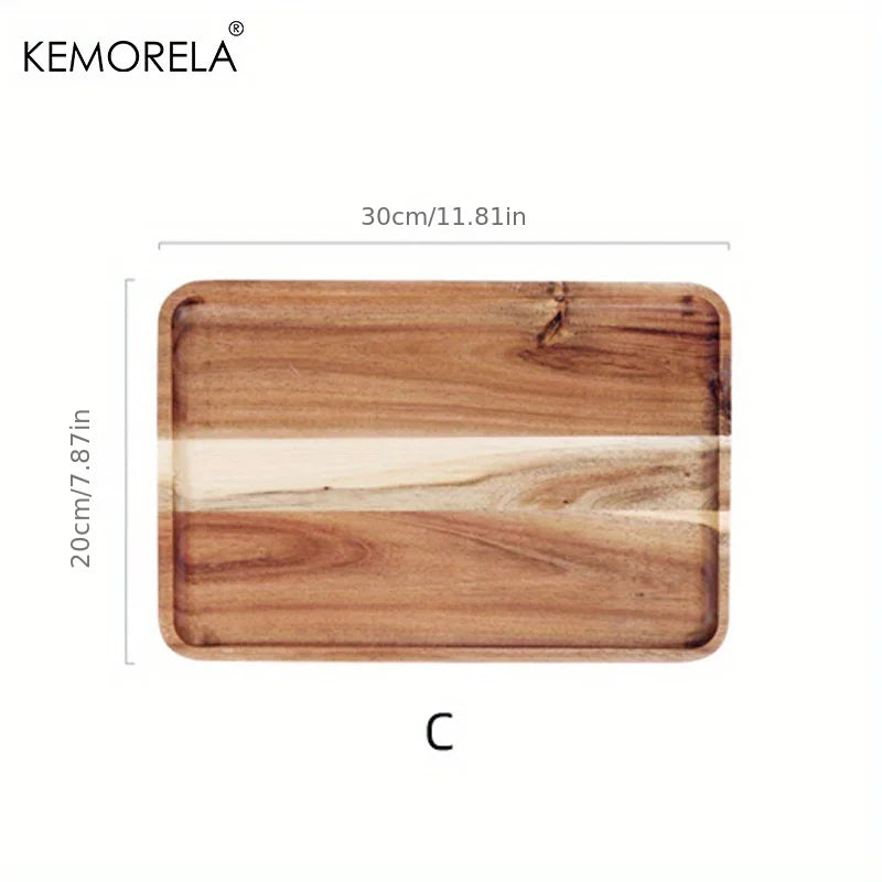Acacia Wood Coffee & Tea – Serving Tray