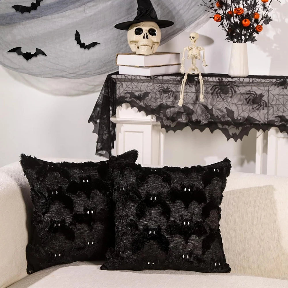 Halloween Throw Pillow Cover – 18x18 inch Decorative Case