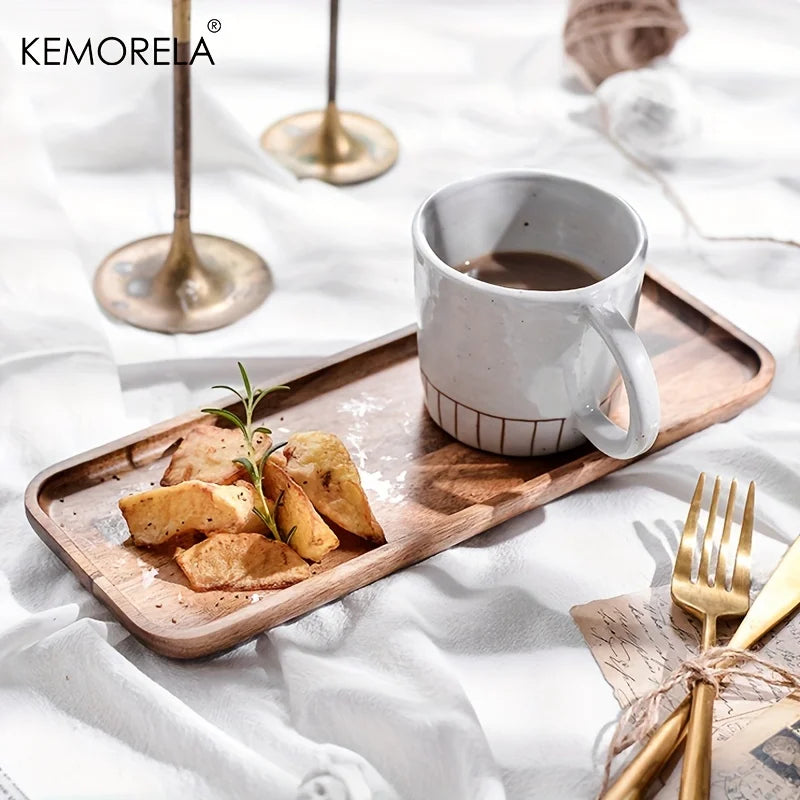Acacia Wood Coffee & Tea – Serving Tray