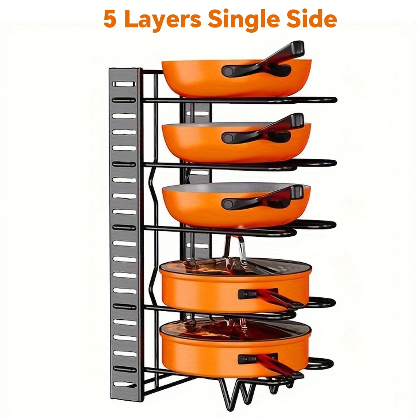 Tier Pot Rack Organizer – Space-Saving Kitchen Shelf