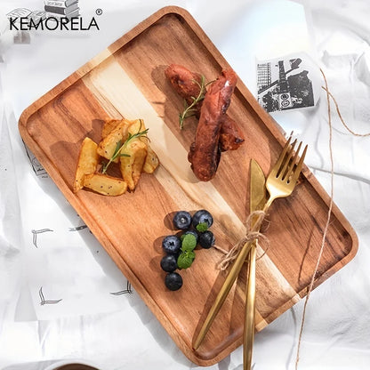 Acacia Wood Coffee & Tea – Serving Tray