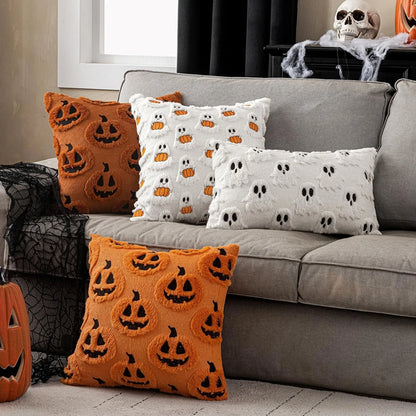 Halloween Throw Pillow Cover – 18x18 inch Decorative Case