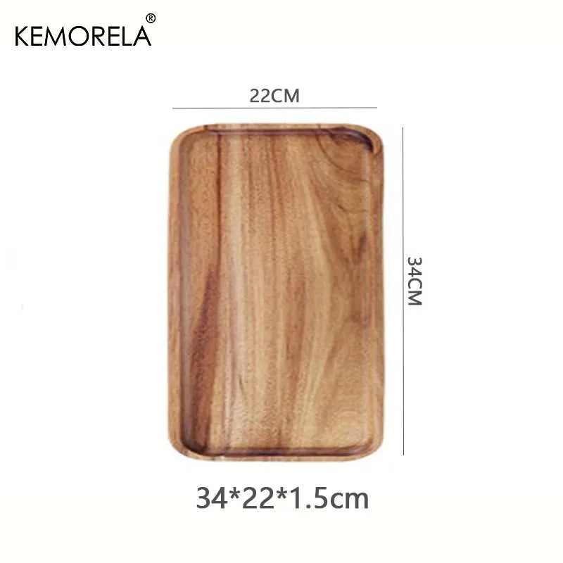 Acacia Wood Coffee & Tea – Serving Tray
