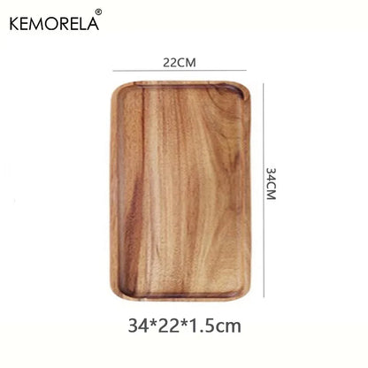 Acacia Wood Coffee & Tea – Serving Tray