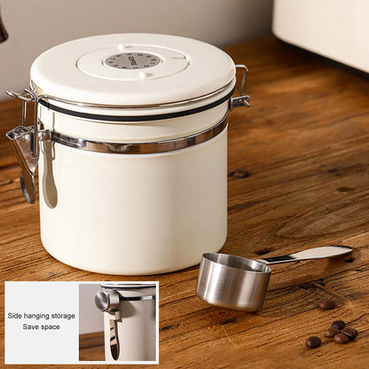 Stainless Steel Food Storage Jar – Vacuum Sealed