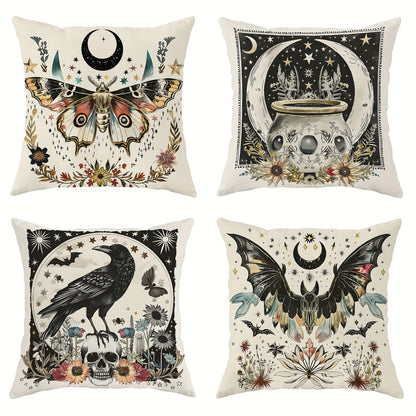 Throw Pillow Covers – Gothic Decor Set