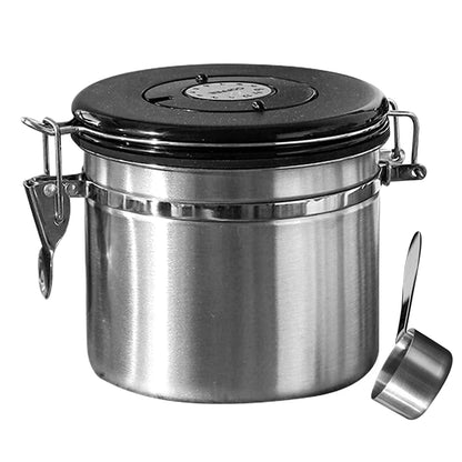 Stainless Steel Food Storage Jar – Vacuum Sealed