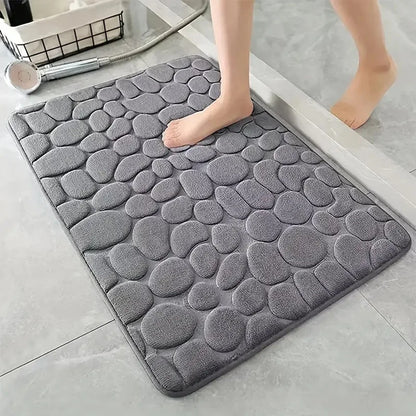 HushMat™ – Anti-Slip Bathroom Rug with Quick Drying Comfort