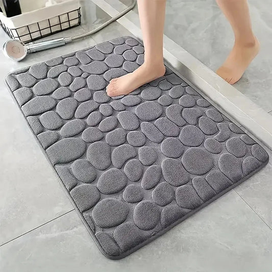 HushMat™ – Anti-Slip Bathroom Rug with Quick Drying Comfort