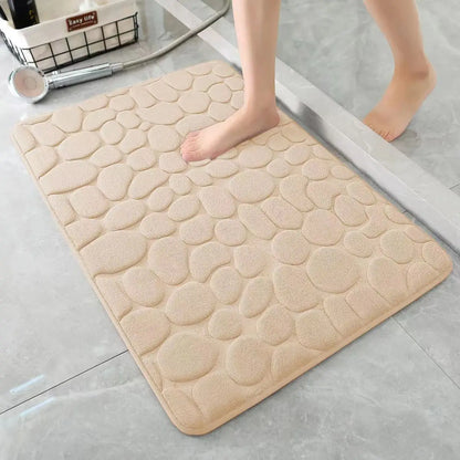 HushMat™ – Anti-Slip Bathroom Rug with Quick Drying Comfort