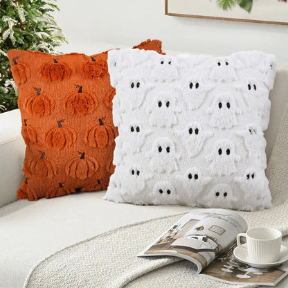 Halloween Throw Pillow Cover – 18x18 inch Decorative Case