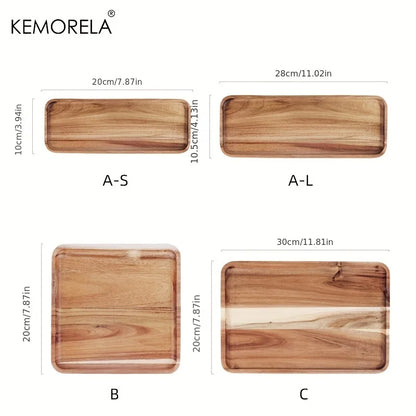 Acacia Wood Coffee & Tea – Serving Tray