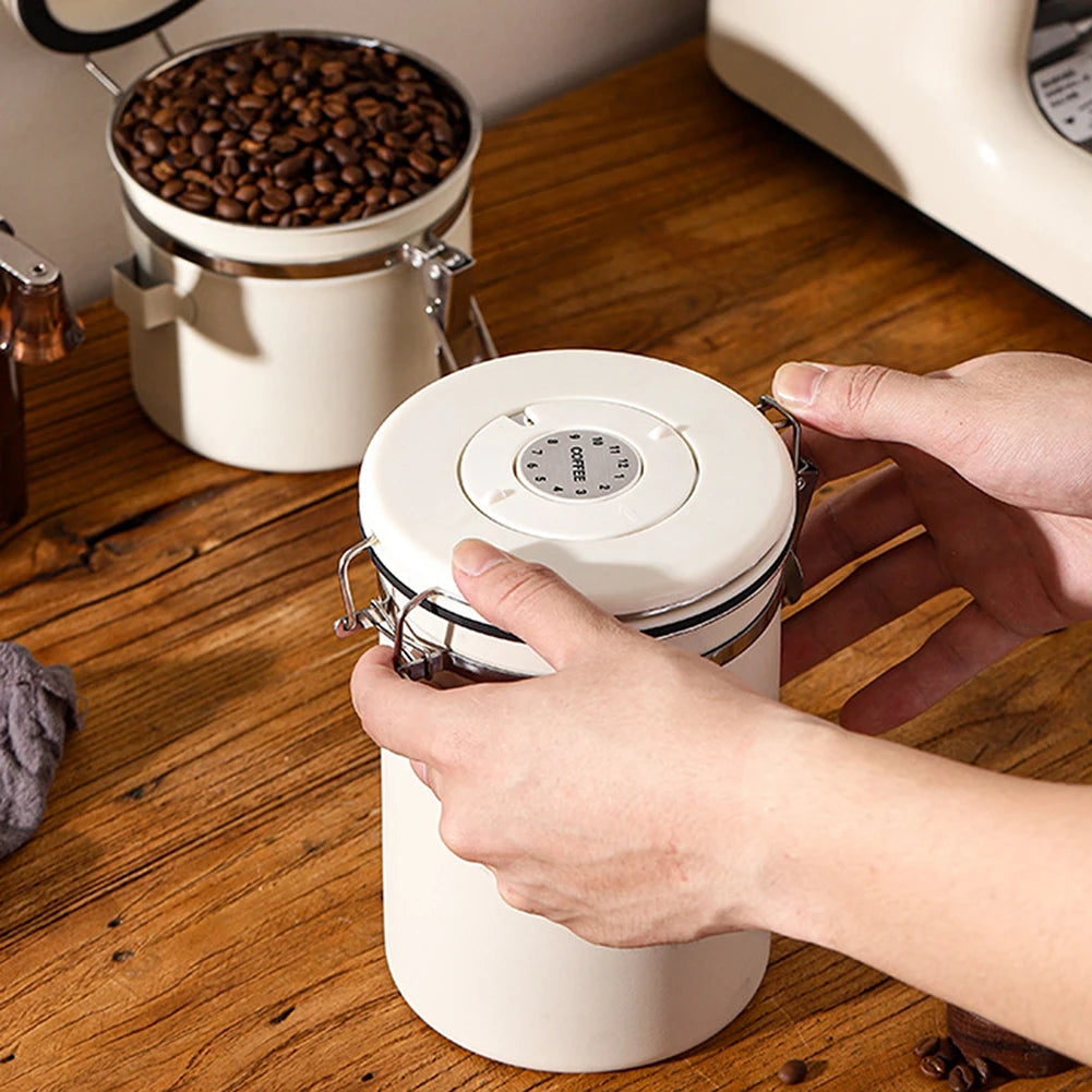 Stainless Steel Food Storage Jar – Vacuum Sealed