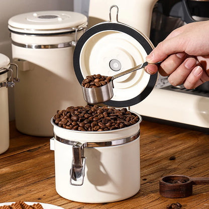 Stainless Steel Food Storage Jar – Vacuum Sealed