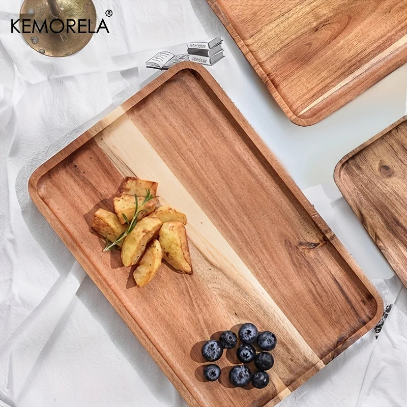 Acacia Wood Coffee & Tea – Serving Tray