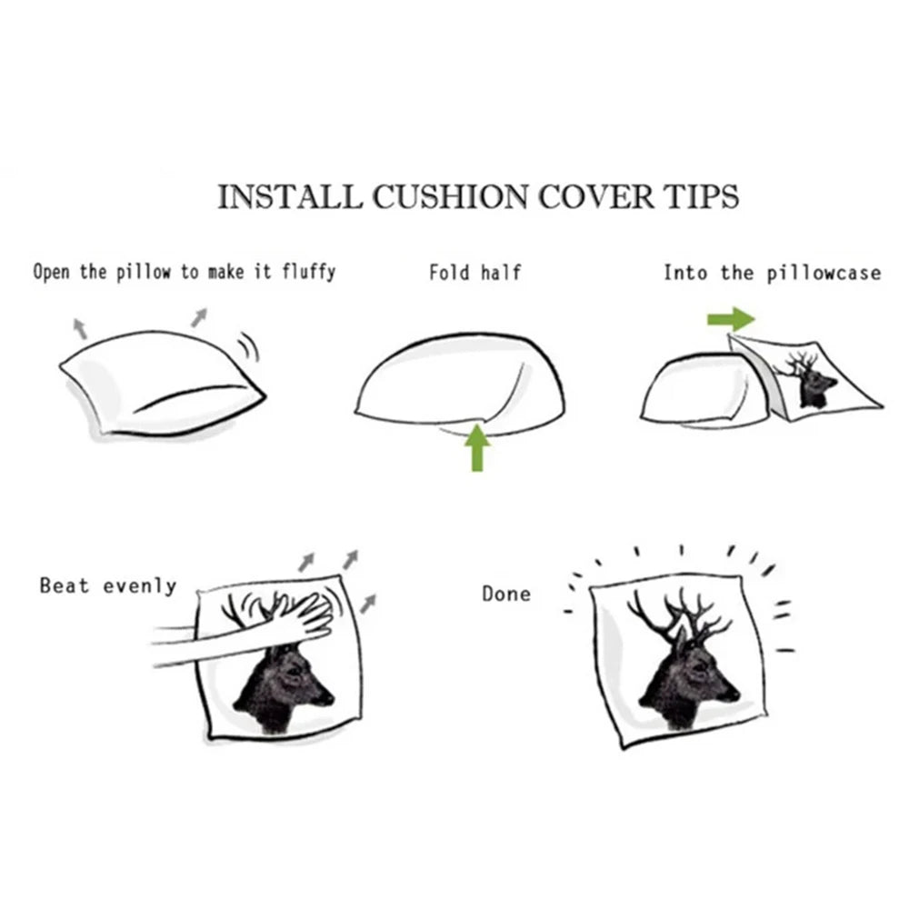 Spooky Plush Pillow Cover – Halloween Style for Sofa