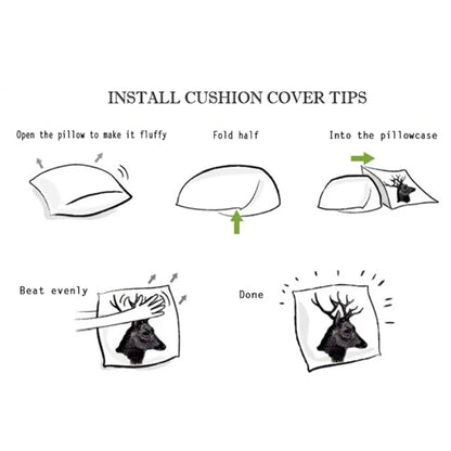 Spooky Plush Pillow Cover – Halloween Style for Sofa