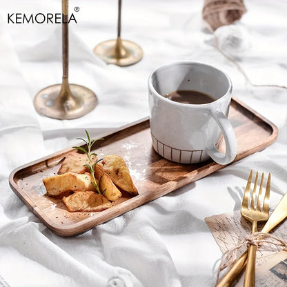 Acacia Wood Coffee & Tea – Serving Tray
