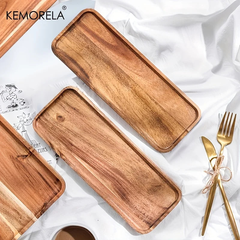 Acacia Wood Coffee & Tea – Serving Tray
