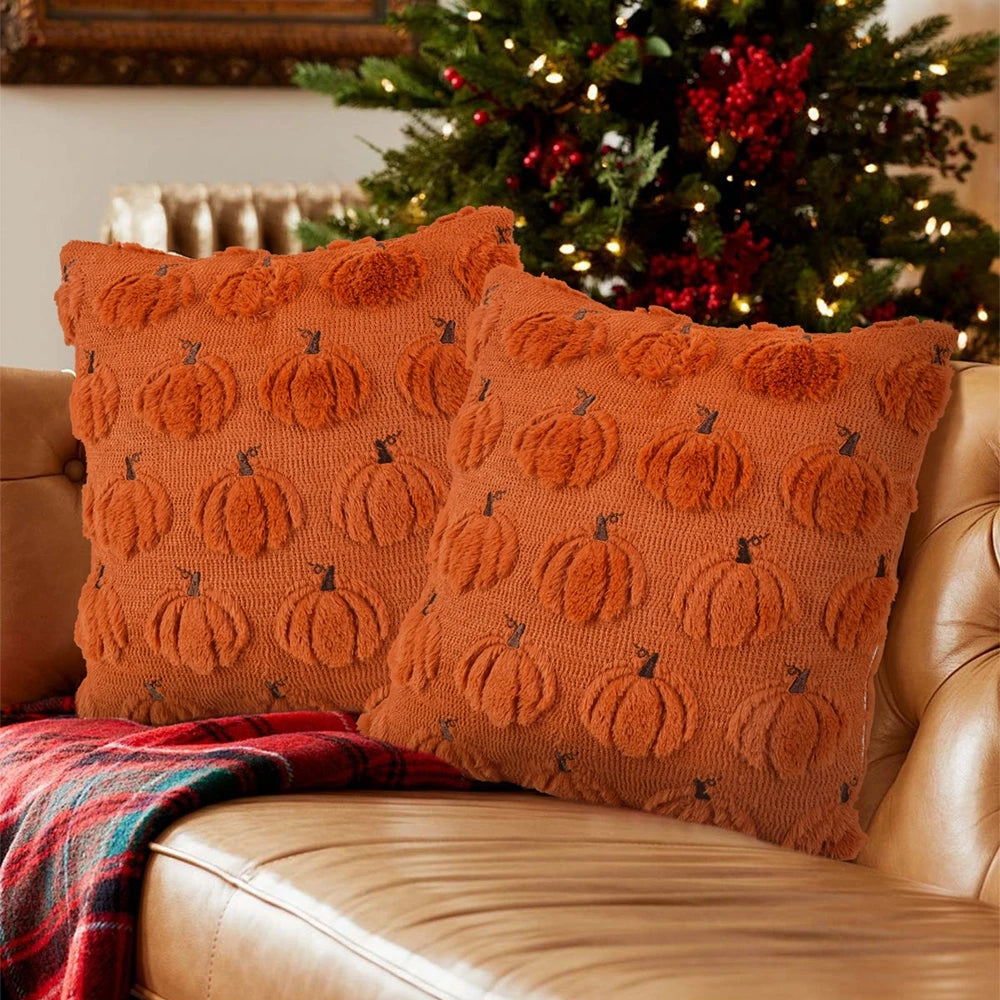 Halloween Throw Pillow Cover – 18x18 inch Decorative Case