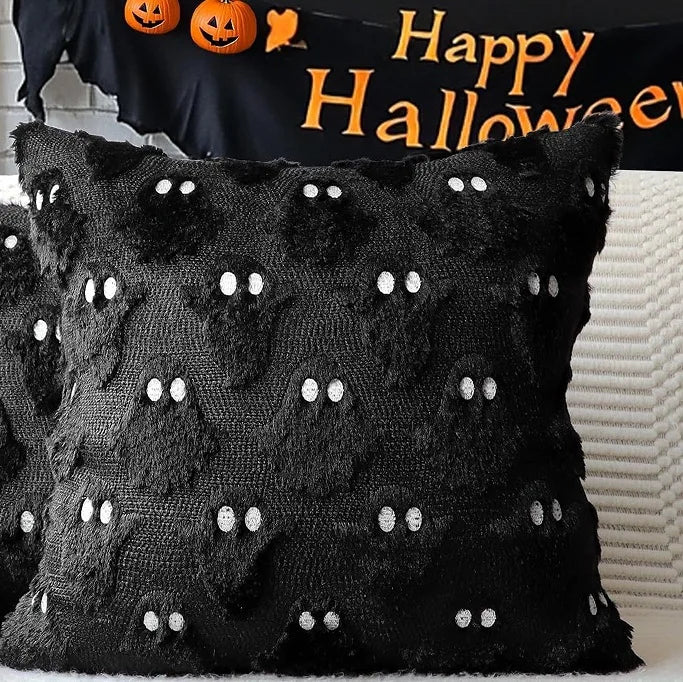 Halloween Throw Pillow Cover – 18x18 inch Decorative Case