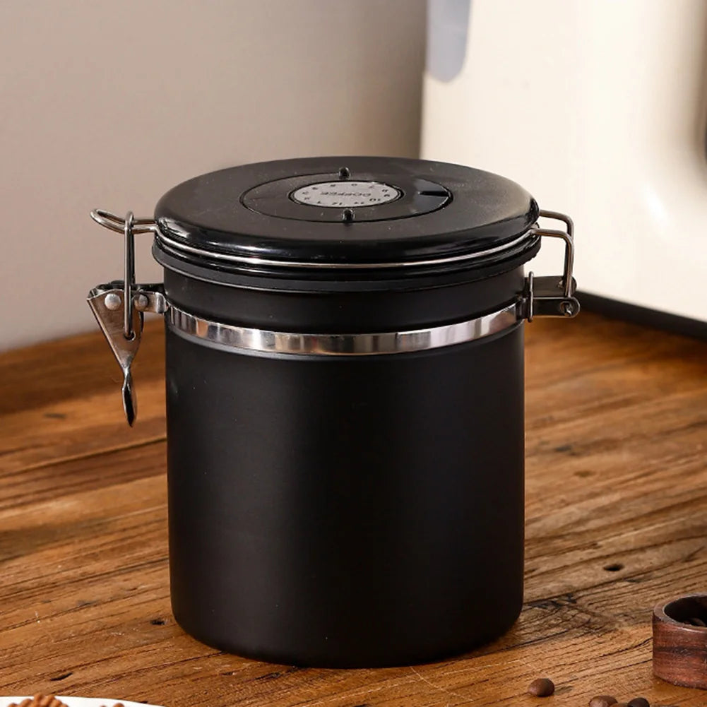 Stainless Steel Food Storage Jar – Vacuum Sealed