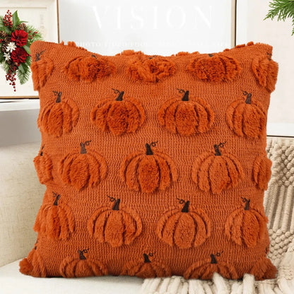 Halloween Throw Pillow Cover – 18x18 inch Decorative Case