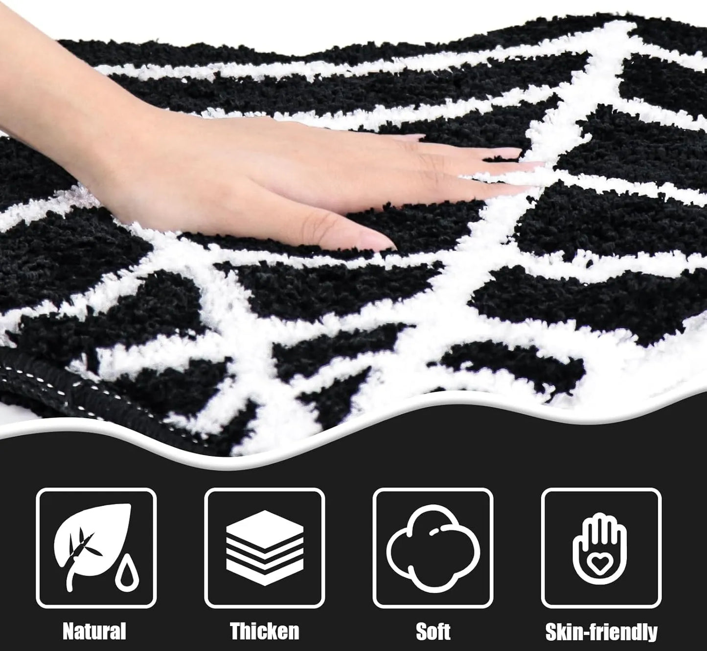 Halloween Floor Mat – Soft Absorbent Door or Bathroom Rug