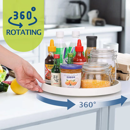 360° Rotating Kitchen Organizer Tray – 1 to 4 Pieces