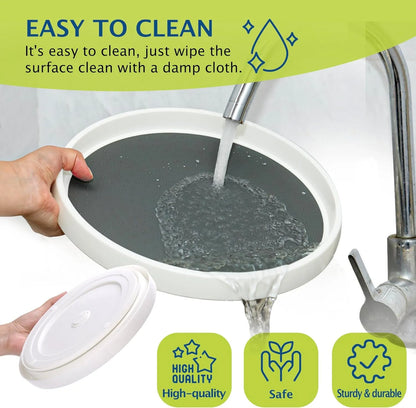 360° Rotating Kitchen Organizer Tray – 1 to 4 Pieces