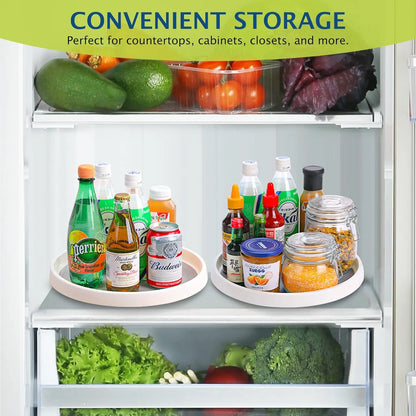 360° Rotating Kitchen Organizer Tray – 1 to 4 Pieces