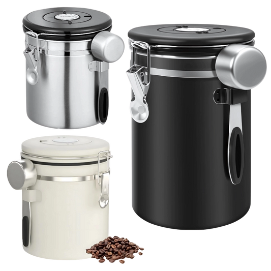 Stainless Steel Food Storage Jar – Vacuum Sealed